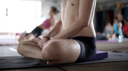 Sitting Cross Legged